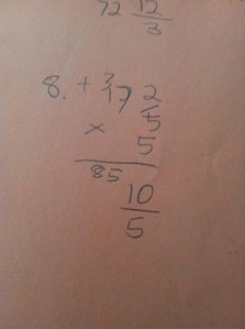 multiplying mixed number