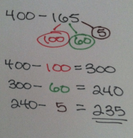 400 - 165 number bond